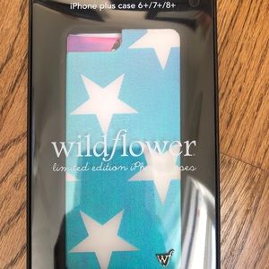 Wildflower iphone 6+/7+/8+ case